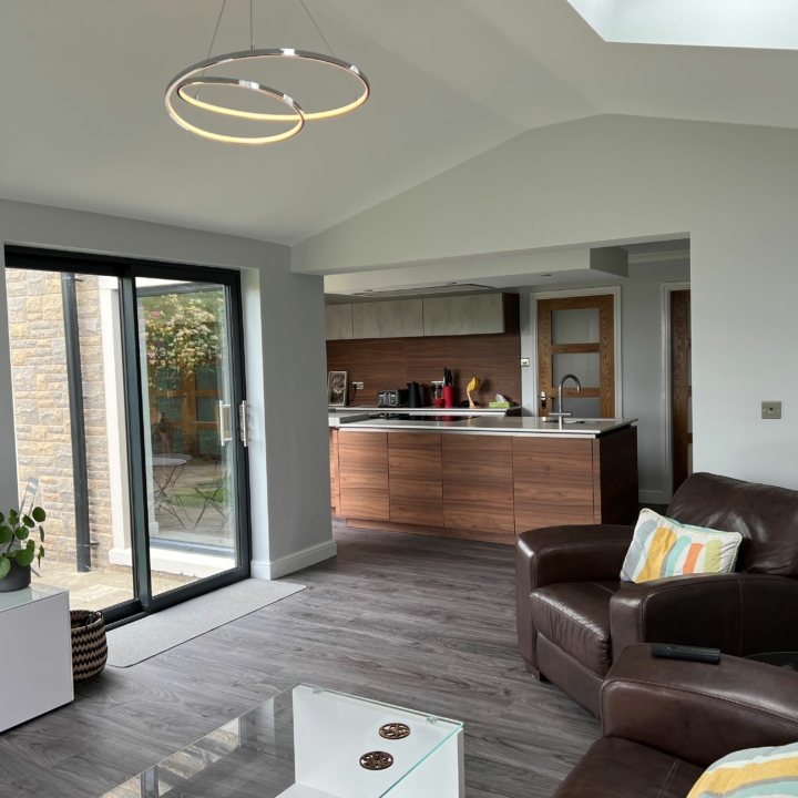 kitchen-dining-living room extension