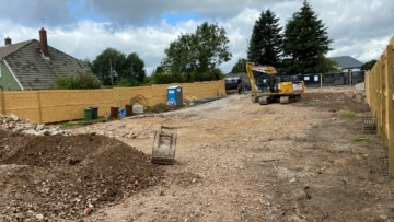 Construction has started on site